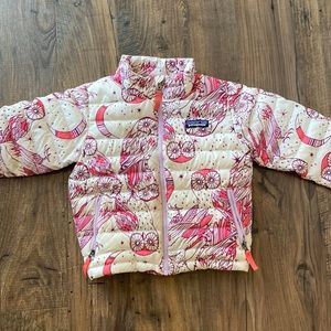 Girls Patagonia Owl Puffer